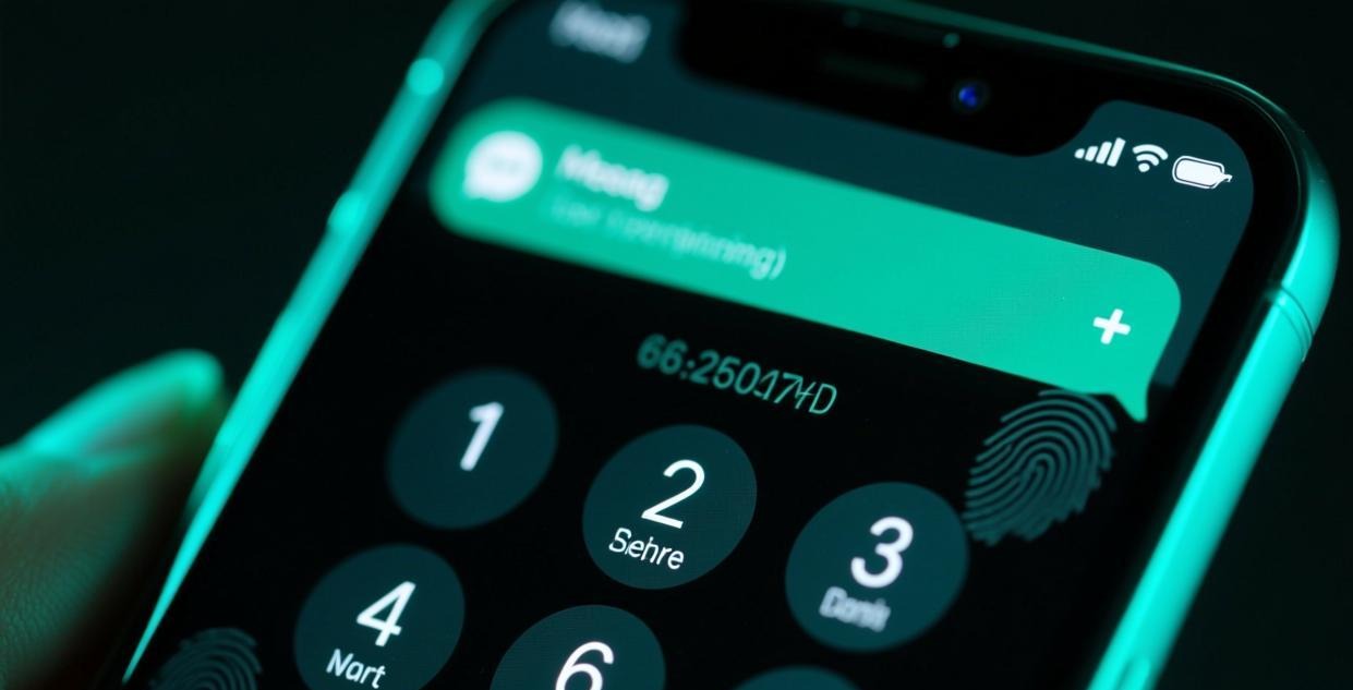 Signal 短信验证码输入界面