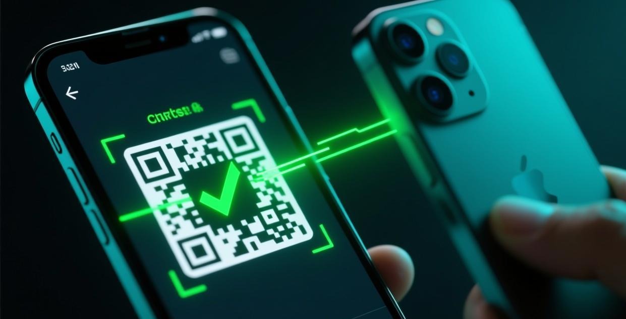 Signal 安全号码 QR 码扫描验证